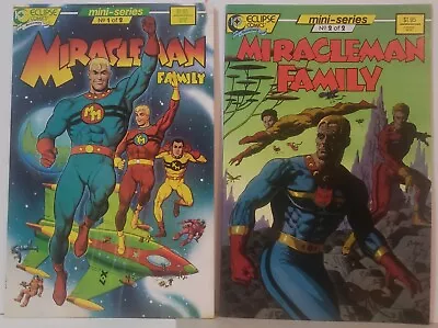 Buy 1988 Miracleman Family 1-2 Mini-Series Set Eclipse Comics VF • 5.49£