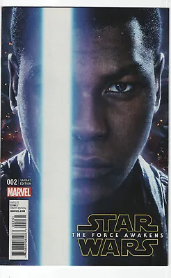 Buy Star Wars The Force Awakens #2 Finn John Boyega Photo 1:15 Variant Marvel Comics • 21.50£