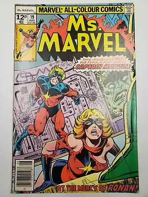 Buy Ms. Marvel #19 (1977) F/vf Pence Copy Marvel • 14.95£