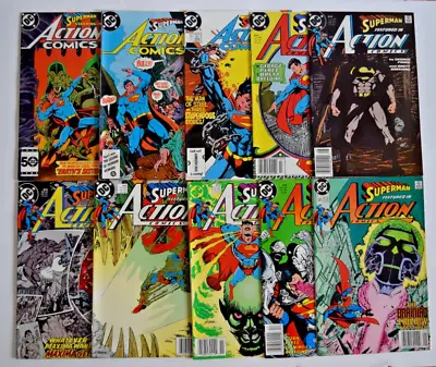 Buy Action Comics 141 Issue Comic Run #576-789 Dc Comics • 447.69£