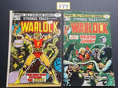 Buy STRANGE TALES WARLOCK # 178 + 179 1st APP  MAGUS MARVEL COMICS 1975  X 2 • 18.99£