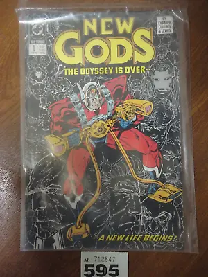 Buy #1 The NEW GODS Second Coming / Jack Kirby DC Comics 1989 - VFNM+ / Bagged • 2.95£