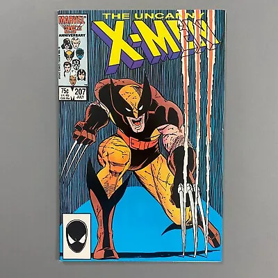 Buy Uncanny X-men 207 Iconic John Romita Jr Wolverine Cover Art (1986, Marvel) • 21.34£