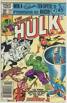 Buy Incredible Hulk #265 (1962) - 5.5 FN- *1st Appearance Rangers* • 5.07£