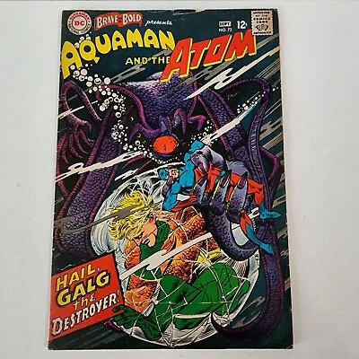 Buy Brave And The Bold #73 (DC Comics August- September 1967) Aquaman And The Atom • 23.71£