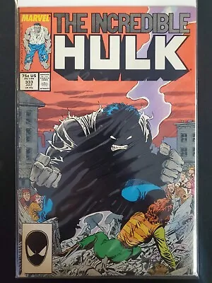 Buy The Incredible Hulk #333 Marvel 1987 FN- Comics • 4.96£
