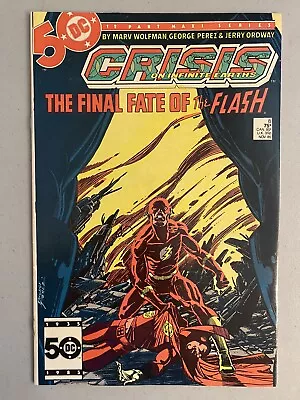 Buy Crisis On Infinite Earths 8, VF- 7.5, DC 1985, George Perez, Death Of Flash • 13.72£