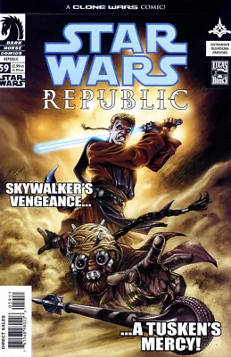 Buy STAR WARS REPUBLIC #59 CLONE WARS SKYWALKER COVER Dark Horse 2003 NM Unread • 23.95£