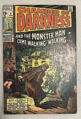 Buy Chamber Of Darkness #4 F+ Conan Prototype 1st Starr Slayer Marvel Comic 1970 • 35.48£