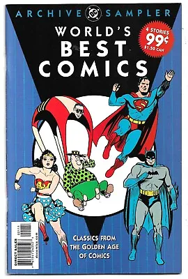 Buy Archive Sampler World's Best Comics #1 Golden Age Classics FN/VFN (2003) DC • 5£