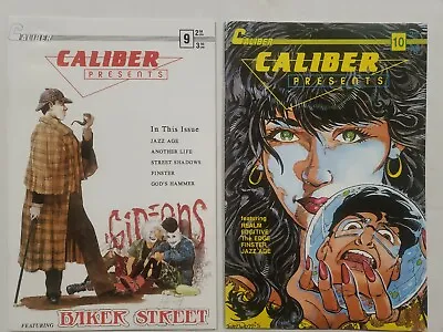 Buy CALIBER PRESENTS #9-10, Caliber 1990 VF/VF+ Sherlock Holmes, Finster & Jazz Age • 6.39£