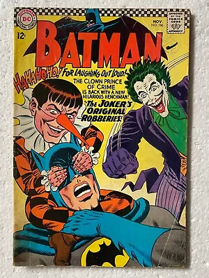 Buy Batman #186 VG 4.0 1966 • 39.99£