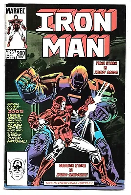 Buy Iron Man #200 First Appearance Iron Monger FN/VFN (1985) Marvel Comics • 12.50£