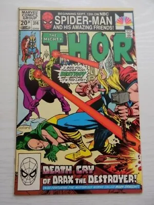 Buy Marvel Mighty Thor #314 – 1981 – Moench & Pollard • 6£