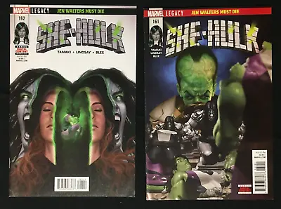 Buy She Hulk 161 And 162 Variant Rahzzah Covers V 3 1 Set Avengers Leader • 12.79£