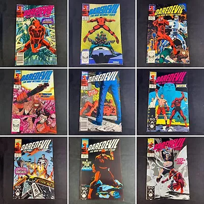 Buy (Lot Of 9) Daredevil 272, 273, 275, 281, 284, 289, 292, 293, 294 Marvel Comics • 15.85£