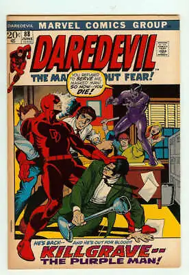 Buy Daredevil #88 6.5 // 1st Appearance Of Larry Cranston, Becomes Mr. Fear 1972 • 39.53£