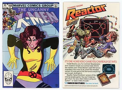 Buy Uncanny X-Men #168 (VF/NM 9.0) 1st App Madelyne Pryor (Goblin Queen) 1983 Marvel • 45.56£