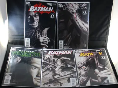 Buy Batman 651 652 653 654 Detective Comics 818 Bianchi Covers Two Face Comic Lot VF • 6.26£