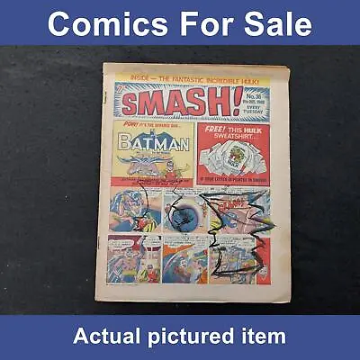 Buy SMASH! Comic #36 - 08 October 1966 - Odhams Press - Batman (LOT#11912) • 8.99£