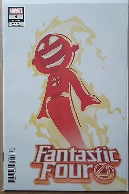 Buy Fantastic Four #4 2018 Skottie Young Variant Cover Marvel 1st Print New Boarded • 20£