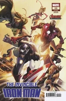 Buy Invincible Iron Man #11 Alex Lozano Avengers 60th  • 4.05£
