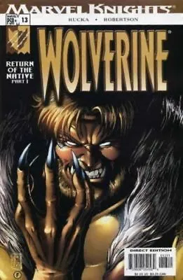 Buy Wolverine #13 (2004) 1st Printing Bagged & Boarded Marvel Comics • 3.50£