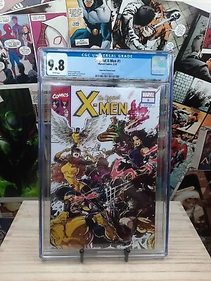 Buy Original X-Men #1 CGC 9.8 NM Kaare Andrews EXCLUSIVE Limited Edition Variant • 64.33£