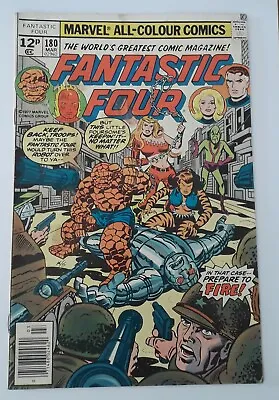 Buy Fantastic Four 180 VG March 77 £2. Postage On 1-5 Comics  £2.95 • 2£