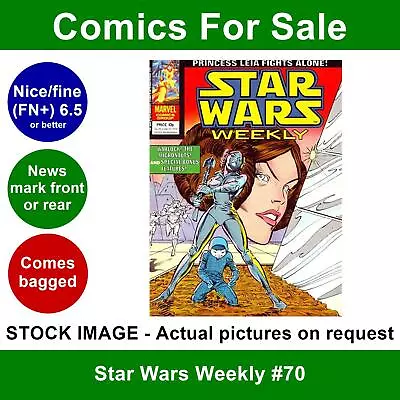 Buy Star Wars Weekly #70 Comic - Nice FN+ 27 June 1979 - Marvel UK • 4.99£