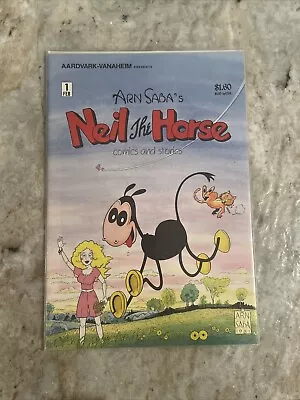 Buy NEIL THE HORSE #1 (2000) NM HTF 2nd Printing • 8.02£