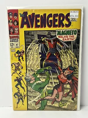 Buy The Avengers #47 Marvel Comics 1967 Silver Age, Boarded • 136.60£