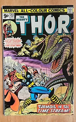 Buy The Mighty Thor #243 | Marvel Comics | 1975 | VF • 0.99£