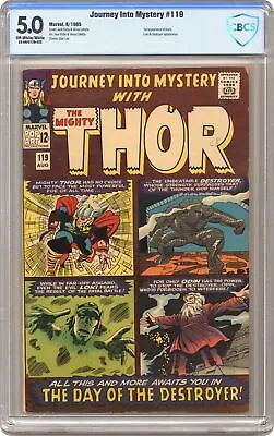 Buy Thor Journey Into Mystery #119 CBCS 5.0 1965 23-0AF5128-025 1st App. Hogun • 91.19£