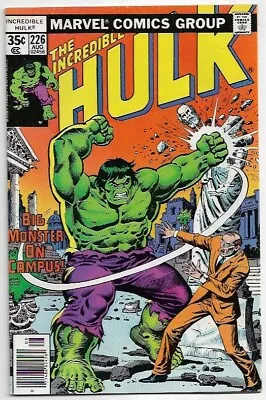 Buy The Incredible Hulk #226 FN (1978) Marvel Comics • 10£
