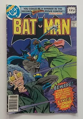 Buy Batman #307 KEY 1st Appearance Lucius Fox (DC 1979) VG+ Bronze Age Issue. • 45£