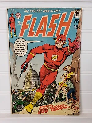Buy DC Comics - The Flash, Vol  1 #200 - 1970 - Count 200 And Die - Combine Shipping • 11.98£