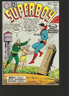 Buy Superboy #100 Oct 1962 VF • 118.59£