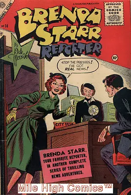 Buy BRENDA STARR (1955 Series) #14 Good Comics Book • 49.10£