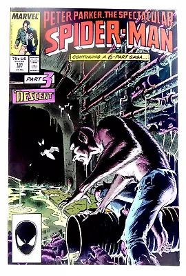 Buy Marvel SPECTACULAR SPIDER-MAN (1987) #131 KRAVEN'S LAST HUNT Key VF • 14.77£