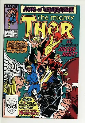 Buy Thor 412 - 1st New Warriors - Hot Book - High Grade 9.0 VF/NM  • 23.98£