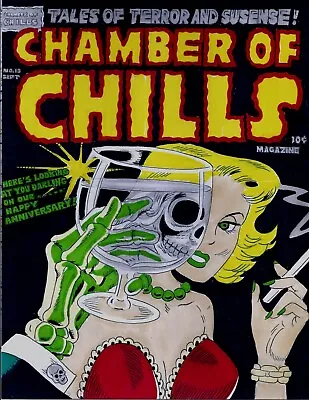 Buy Chamber Of Chills # 19 Cover Recreation  Pre Code Horror Original Comic Art • 237.89£