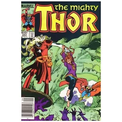 Buy Thor (1966 Series) #347 Newsstand In NM Minus Condition. Marvel Comics [n: • 6.59£