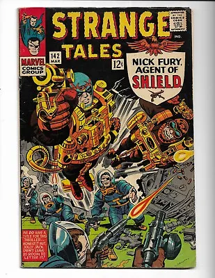Buy Strange Tales 142 - Vg/f 5.0 - Baron Mordo - Nick Fury - Dr Strange (1966) • 16.06£