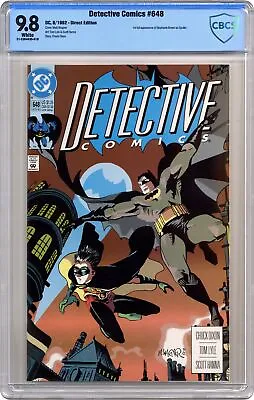 Buy Detective Comics #648 CBCS 9.8 1992 21-2364435-018 • 91.19£