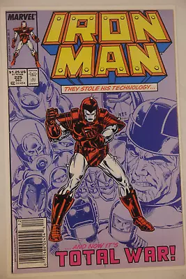 Buy Iron Man #225 (1987) Start Of The Armor Wars Storyline In 7.5 Very Fine- • 20.81£