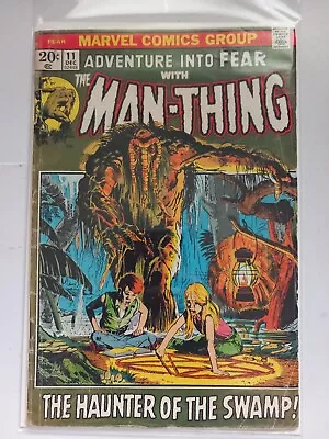 Buy Adventure Into Fear 11. The Man-Thing. Marvel 1972. 1st Nexus Of All Realities • 8.50£