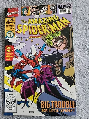 Buy Amazing Spiderman Annual #24 Tiny Adventure Pt 1 From 1990 • 2.99£
