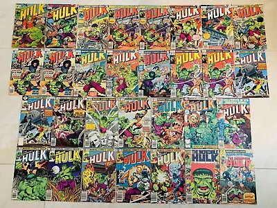 Buy Marvel Comics THE INCREDIBLE HULK Vol. 1 1962 30 Bronze Age Comic Lot Run 141!! • 316.24£