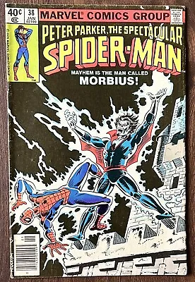 Buy 1979 Marvel Peter Parker The Spectacular Spider-Man #38 Morbius • 19.98£